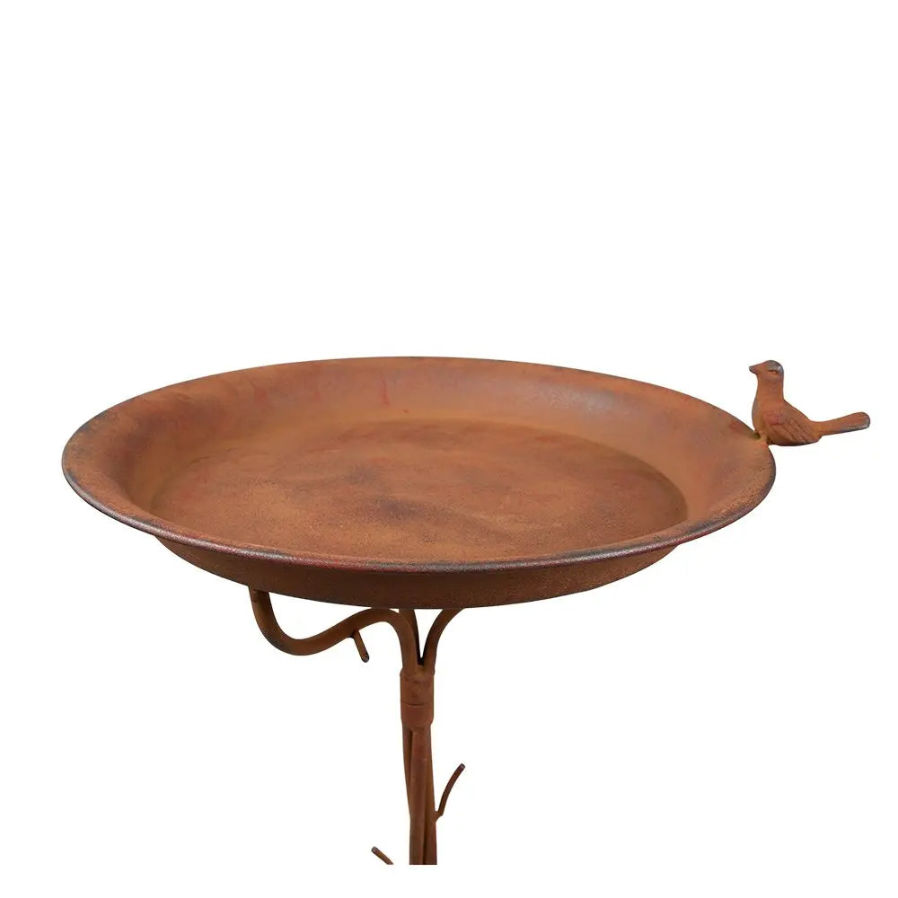 Vogelfutter-Station 48x42x71 cm braunes Eisen Clayre & Eef.