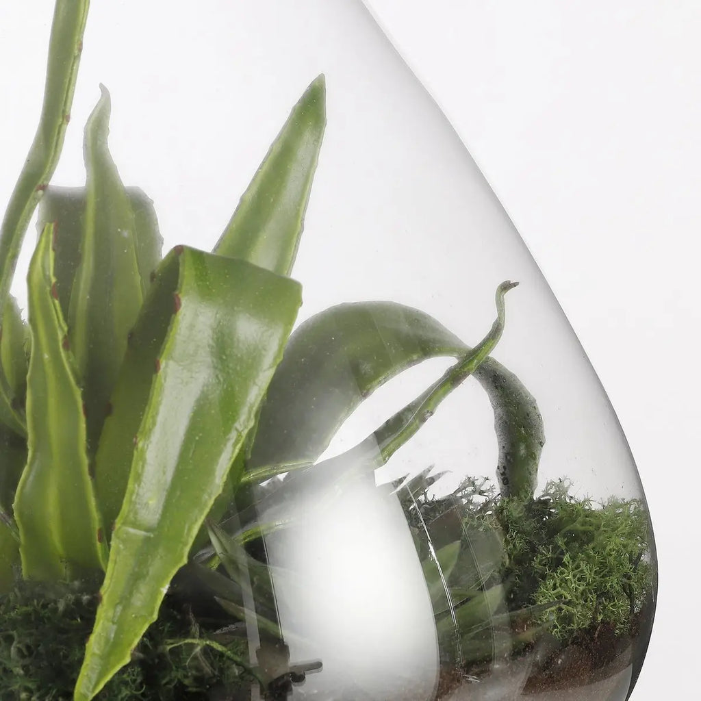 Emily Glasvorratstopf mit Korkdeckel 32 cm – recyceltes Glas von Mica - Pille Gartenwelt