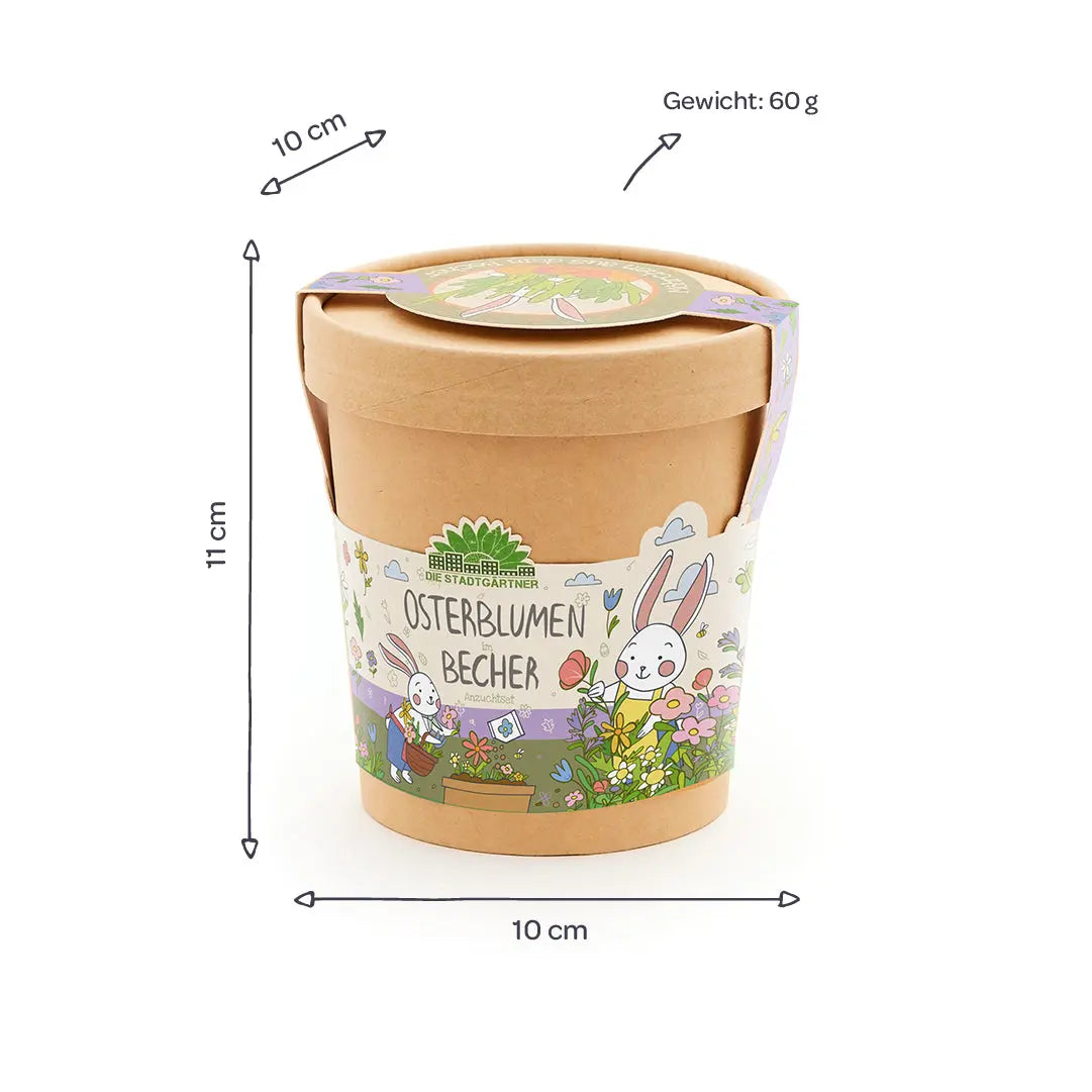 Blümchen aus dem Becher Die Stadtgärtner