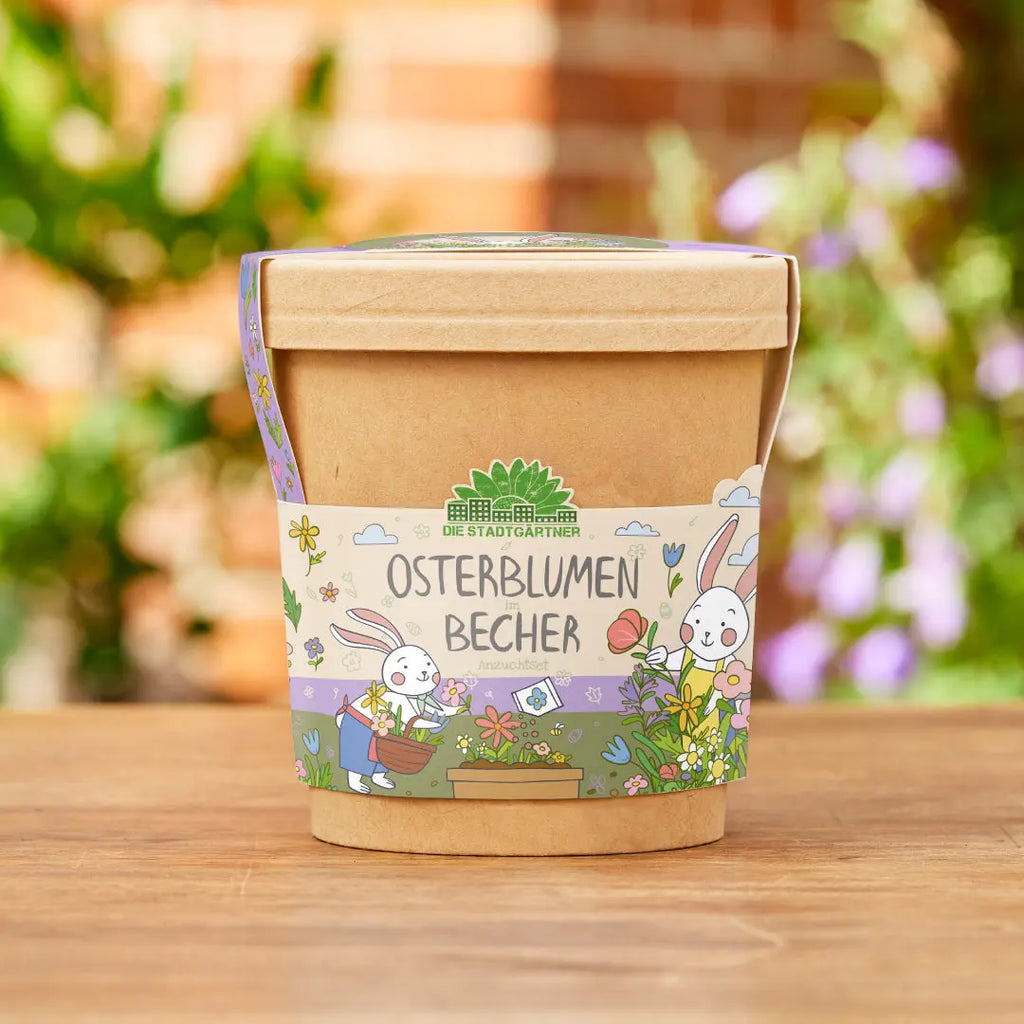 Blümchen aus dem Becher Die Stadtgärtner