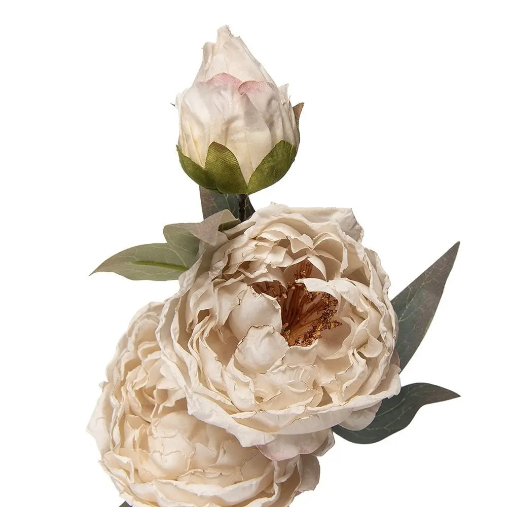Künstliche Blume 72 cm weißer Kunststoff Clayre & Eef.