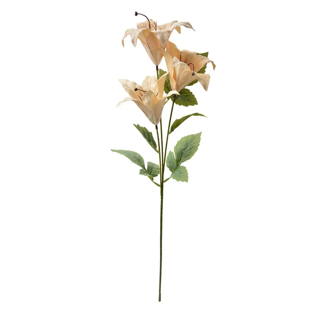 Künstliche Blume 72 cm Beige Plastik Clayre & Eef.