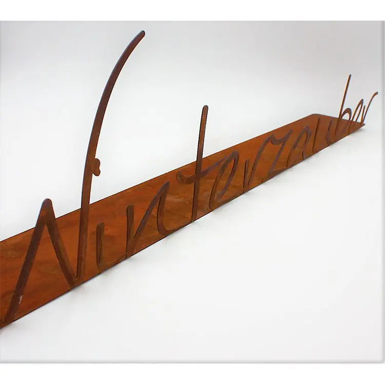 Winterzauber Deko Schild in Edelrost | Winterdeko Vintage - Pille Gartenwelt