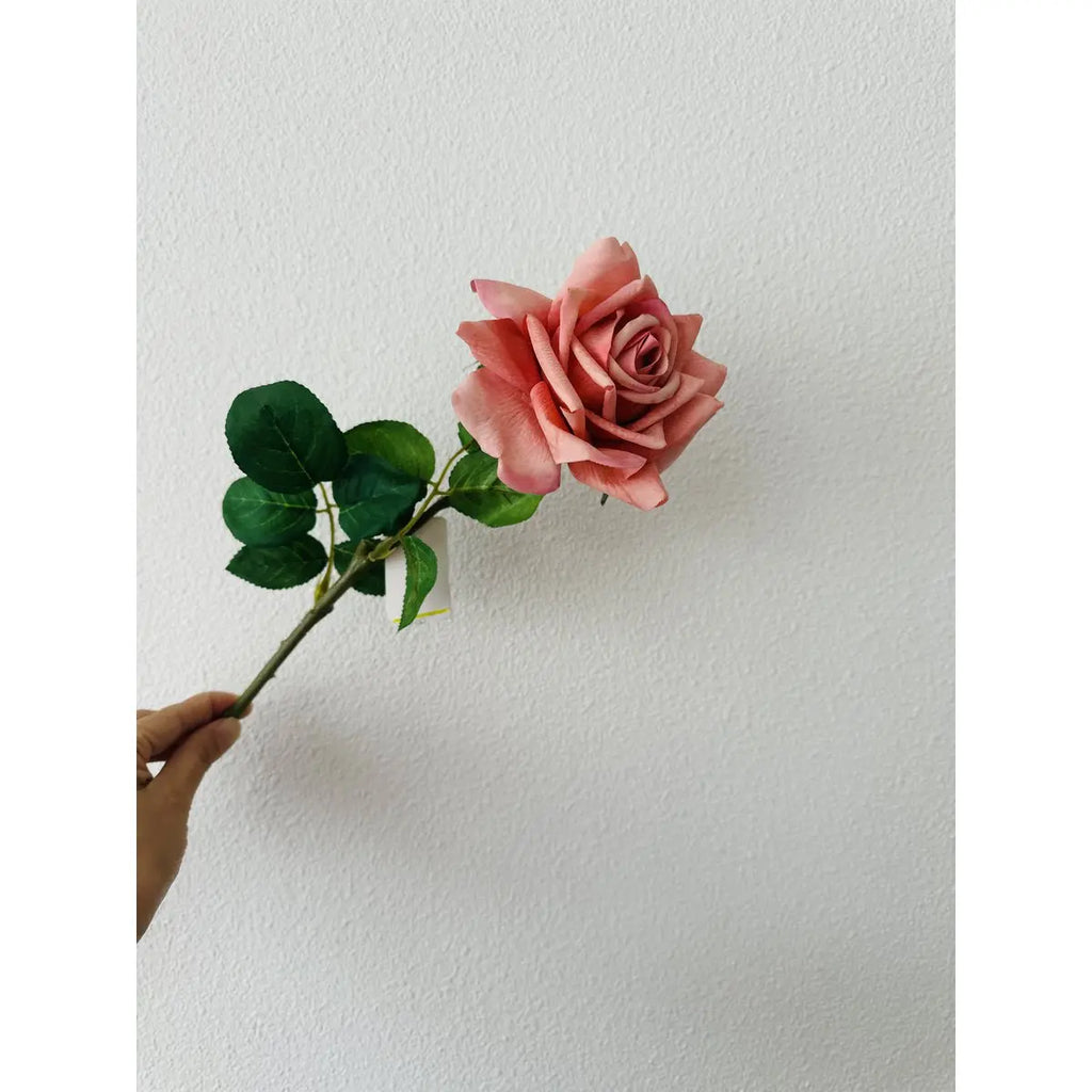 QMF Hand Touch Rose 72 cm MIT 2 STÜCK QMF Trading