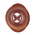 Edelrost Windspiel Schmetterling – 3D Hängedeko Ø 18 cm Vintage - Pille Gartenwelt