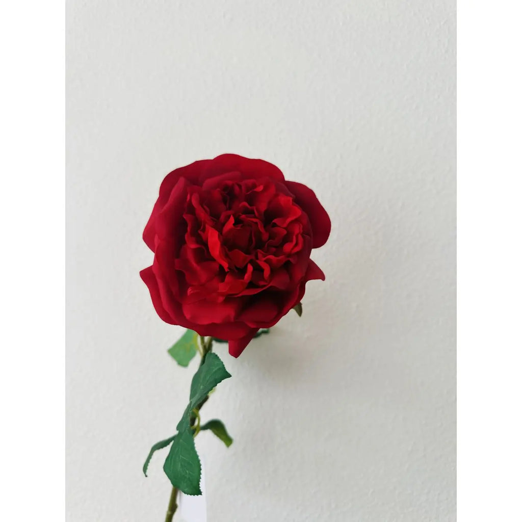 QMF Hand Touch Rose 65cm 1ST rot QMF Trading