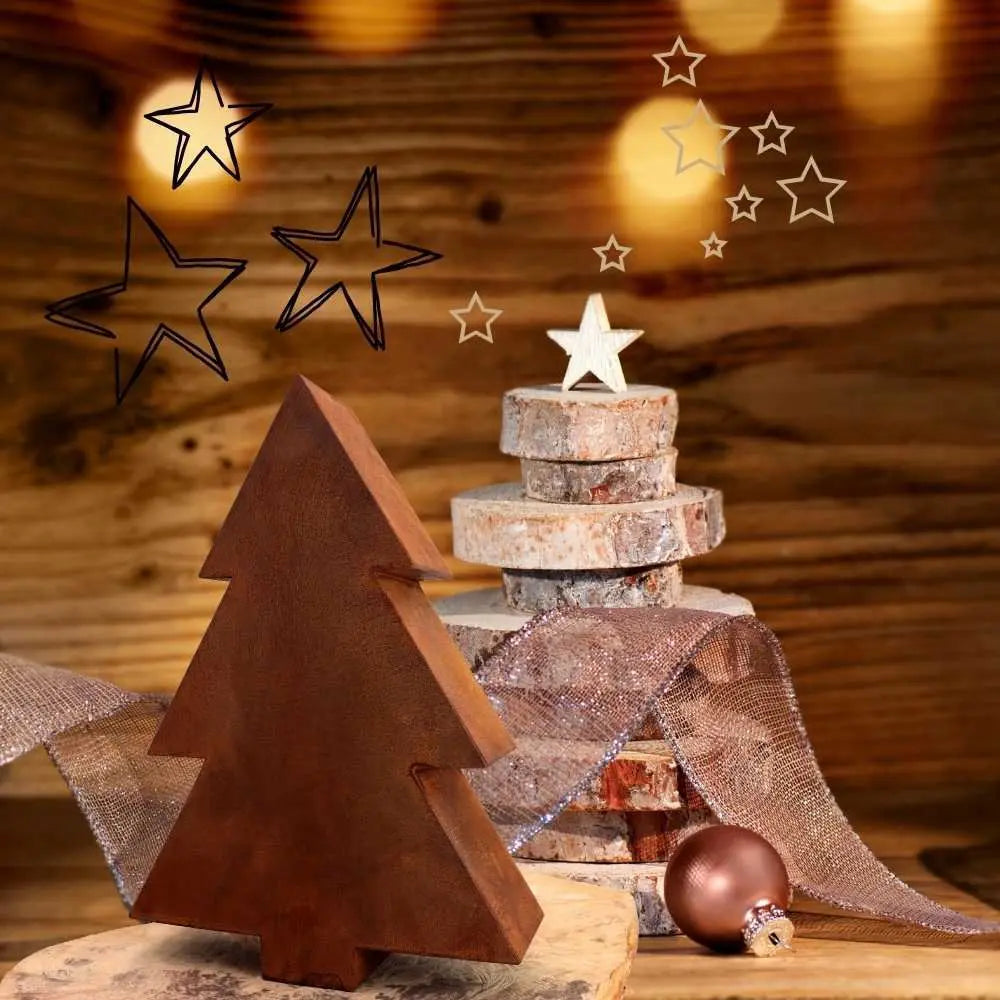 Christmas | Tannenbaum in 3D | Rost Metall Rostikal