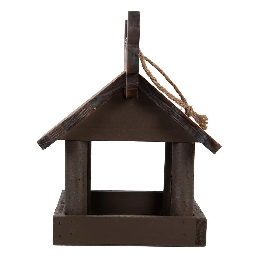 Vogelhaus 17x25x21 cm braunes Holz Clayre & Eef.