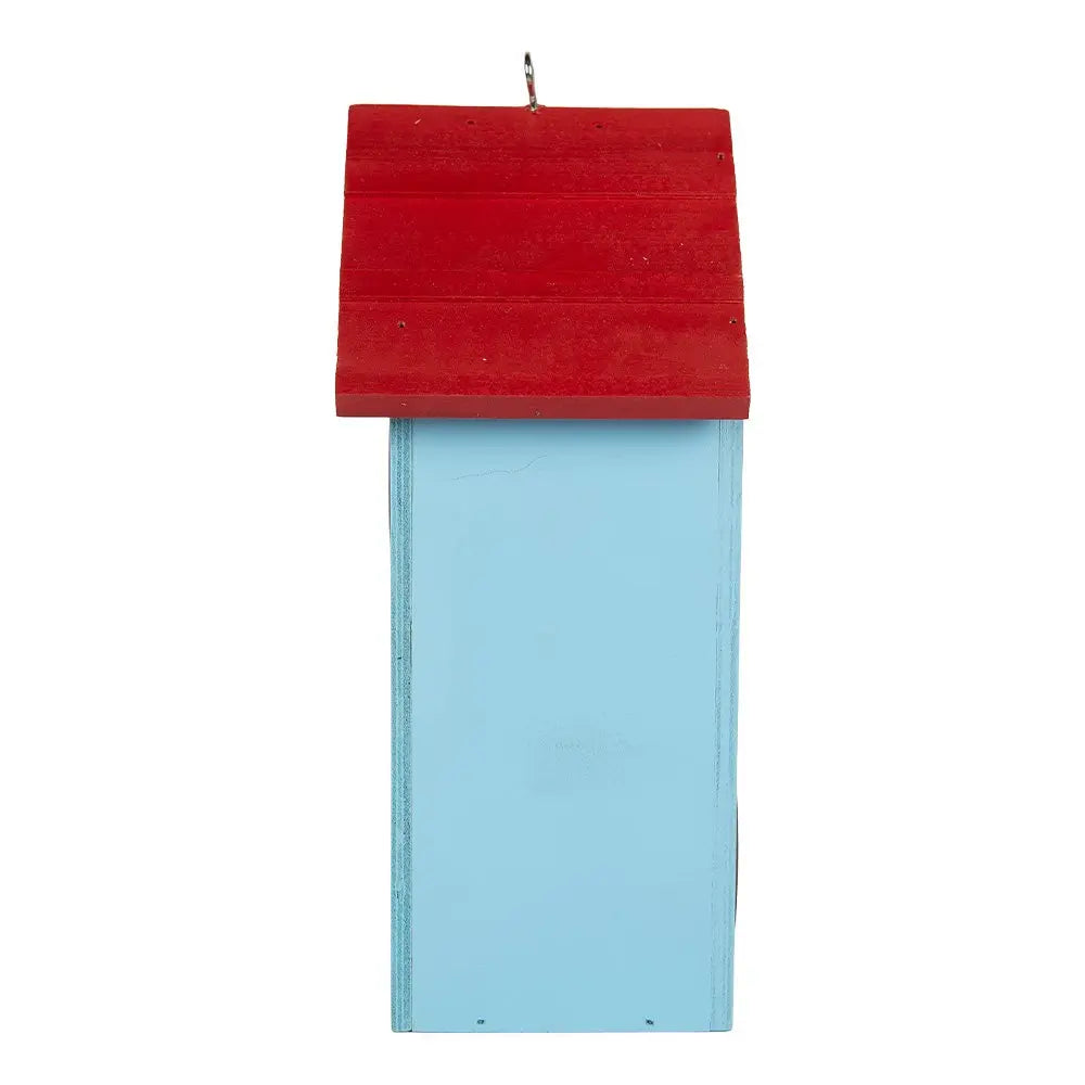Clayre & Eef. Vogelhaus 15x10x22 cm blaues Holz Clayre & Eef.
