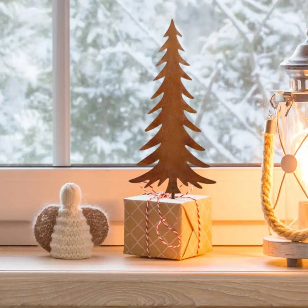 Christmas Edelrost Weihnachtsdeko Tannenbaum | zum Stecken Rostikal