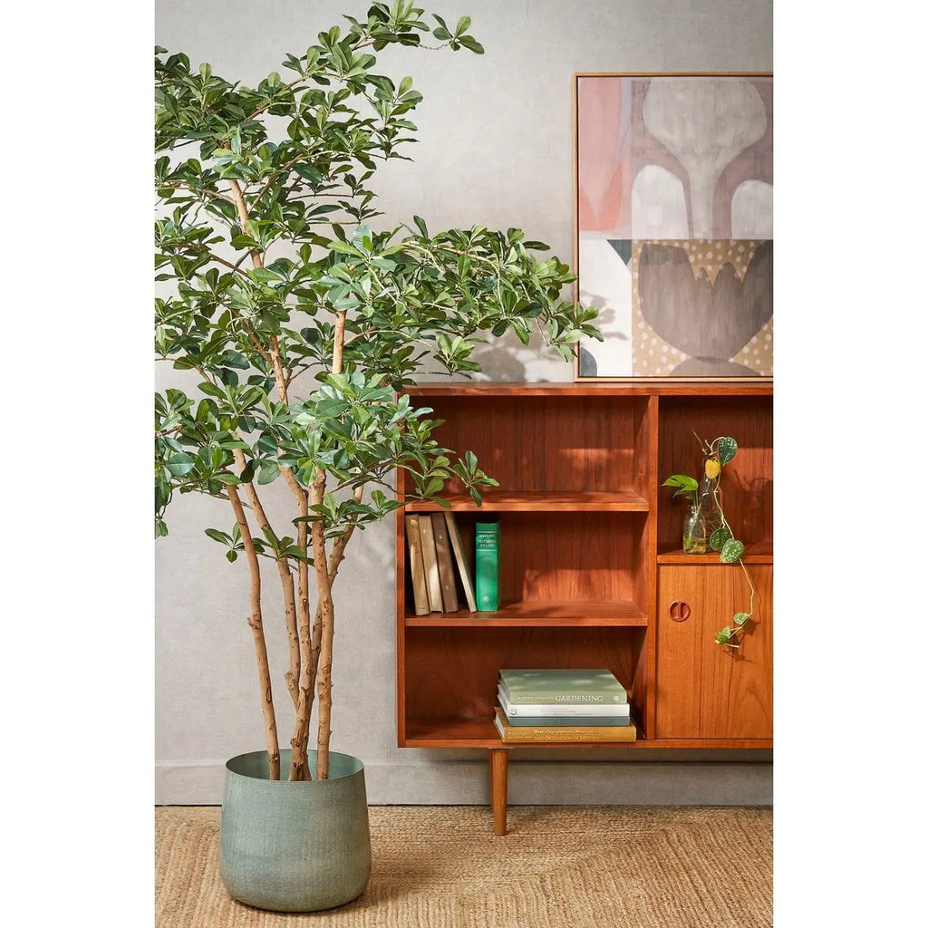 XL Kunst-Olivenbaum Mica Decorations – 183 cm, Ø130 cm, pflegefrei, im Topf Mica Decorations