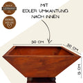 Personalisierte Edelrostsäule „Herzlich Willkommen“ 1 m – 6 Varianten - Pille Gartenwelt