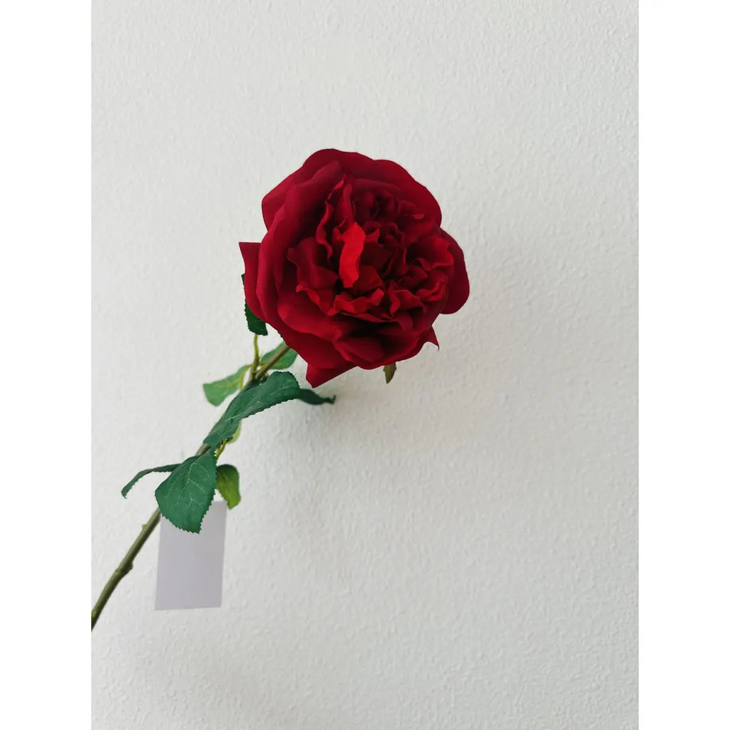 QMF Hand Touch Rose 65cm 1ST rot QMF Trading