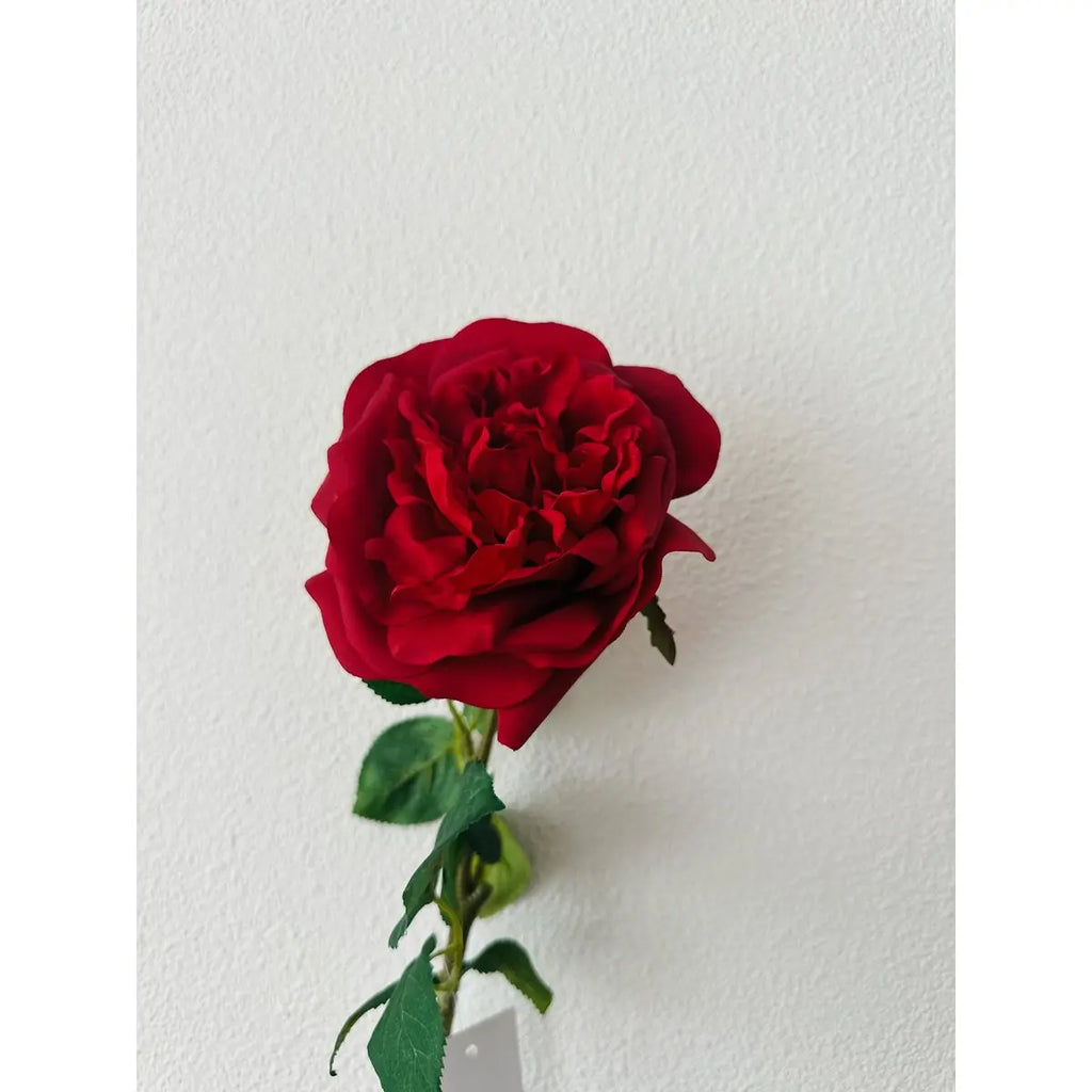 QMF Hand Touch Rose 65cm 1ST rot QMF Trading