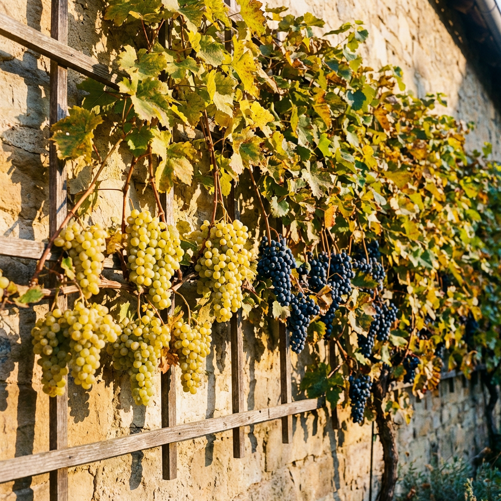 2x Weintrauben veredelt weiß + blau, Phoenix + Regent, süß