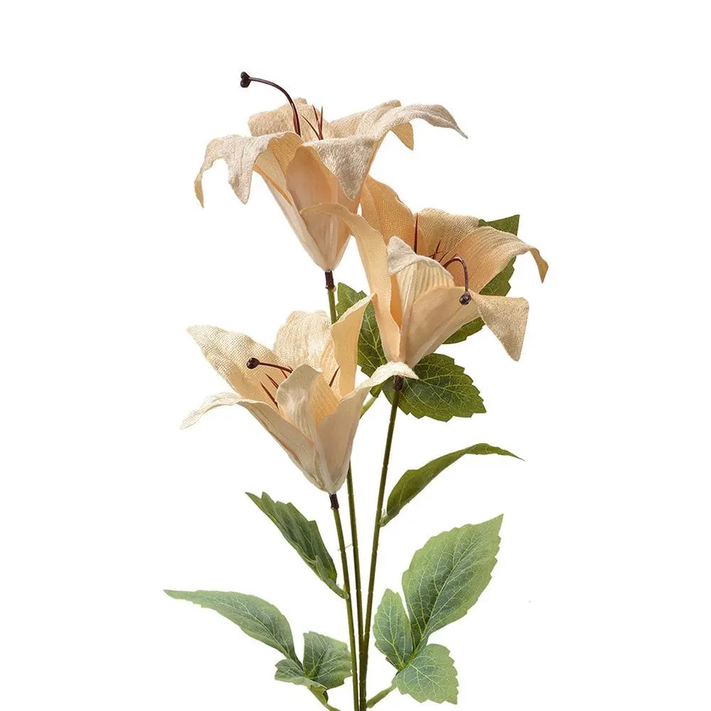 Künstliche Blume 72 cm Beige Plastik Clayre & Eef.