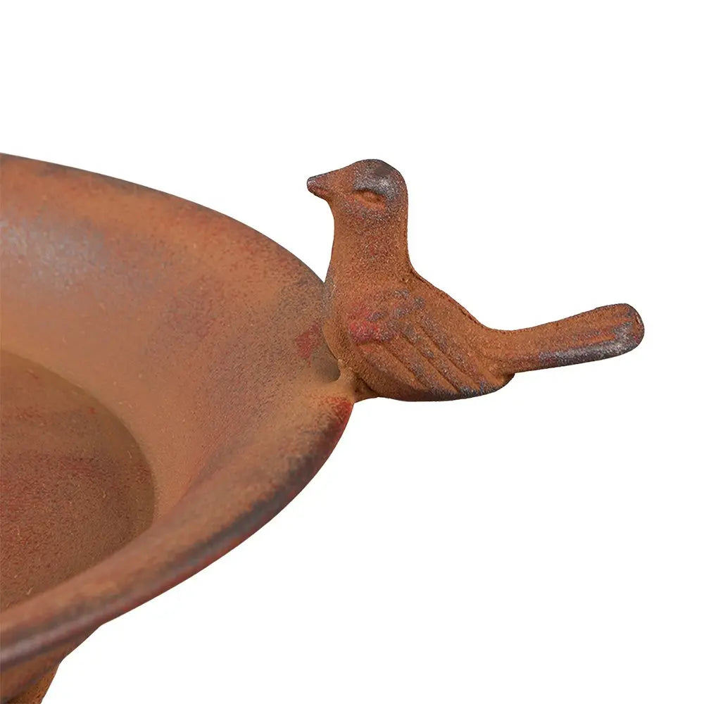 Vogelfutter-Station 48x42x71 cm braunes Eisen Clayre & Eef.