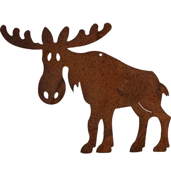 Edelrost Rentier Deko – Weihnachtsdeko zum Hängen oder Stecken - Pille Gartenwelt