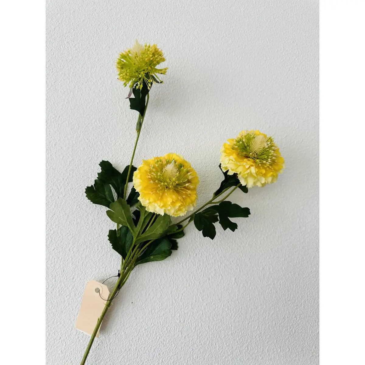 Scabiosa Kunstblume H80cm Zentimeter 2ST ROT QMF Trading