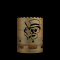 Feuertonne Gentleman Totenkopf