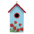 Clayre & Eef. Vogelhaus 15x10x22 cm blaues Holz Clayre & Eef.