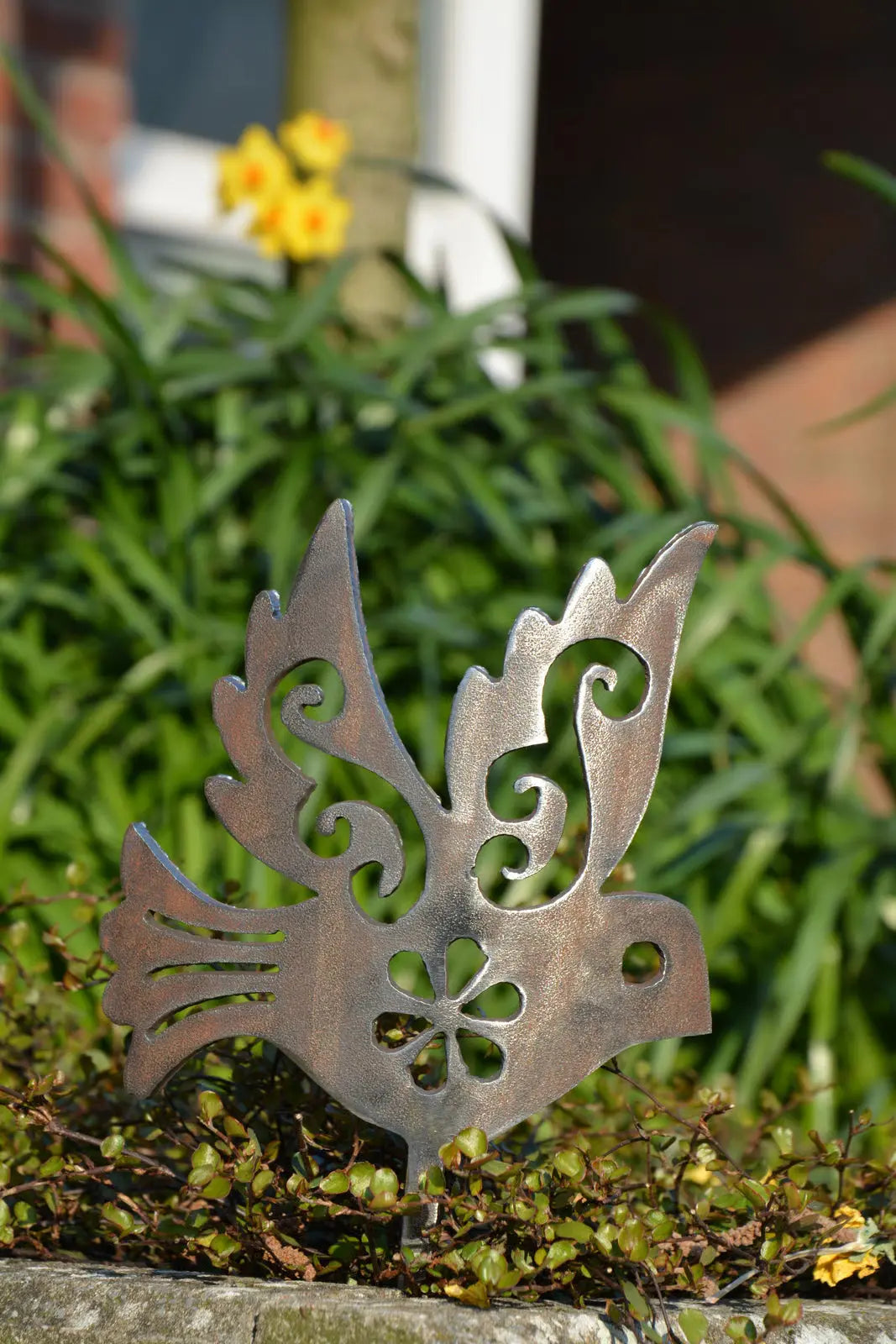 Gartenstecker kleiner Vogel