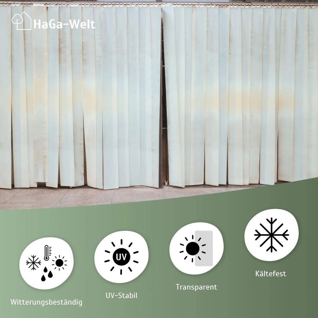 PVC-Streifen für Lamellenvorhang, Meterware – perfekte Lamellen für den Vorhang
