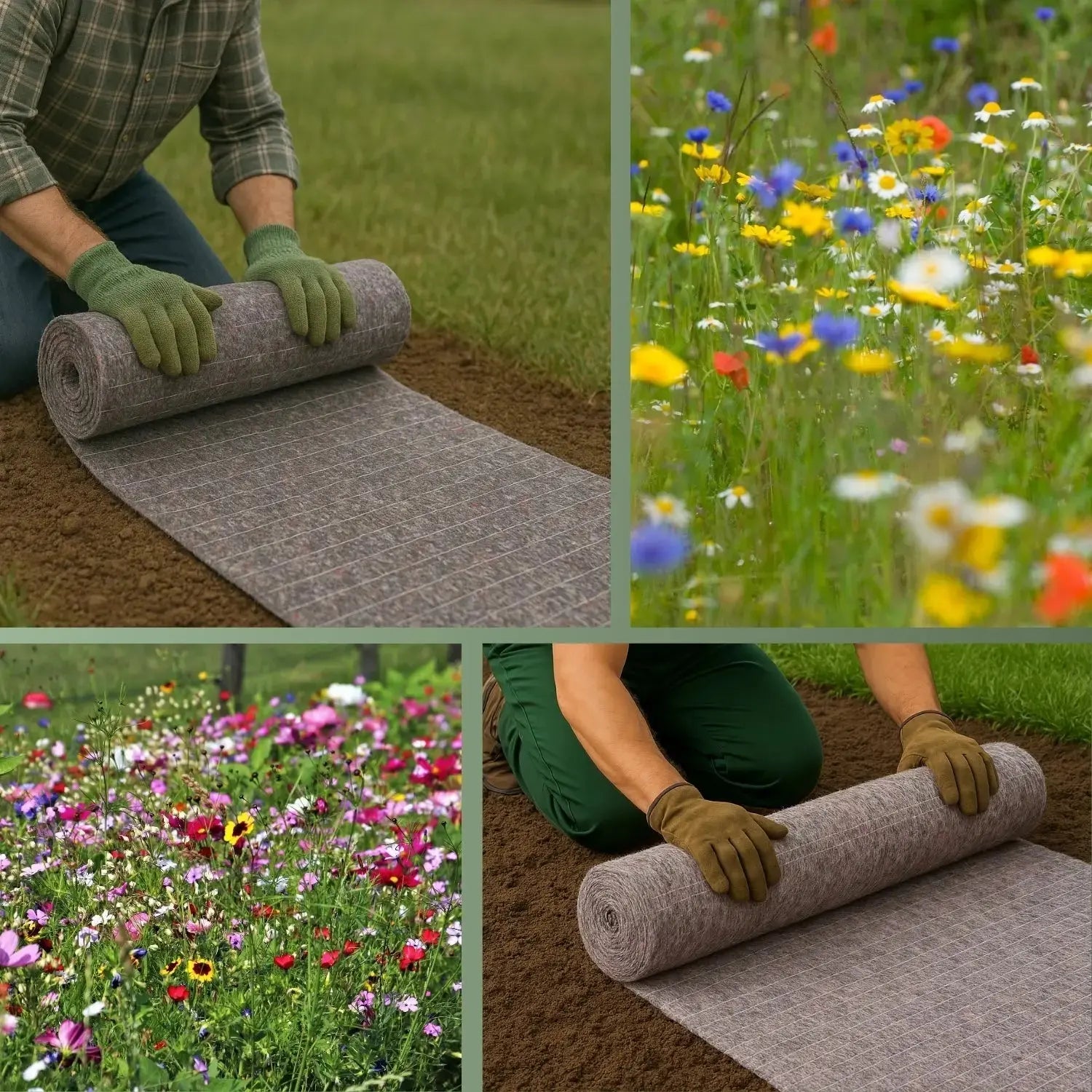 Blumenwiesenmatte – eine Wildblumenwiese für Ihren Garten HaGa-Welt