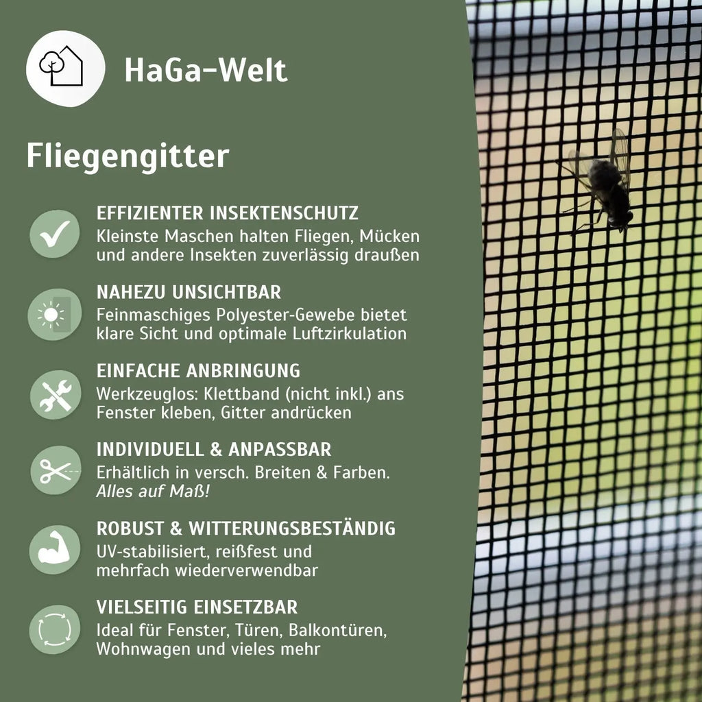 Fliegengitter Meterware – perfekter Insektenschutz für Ihr Zuhause