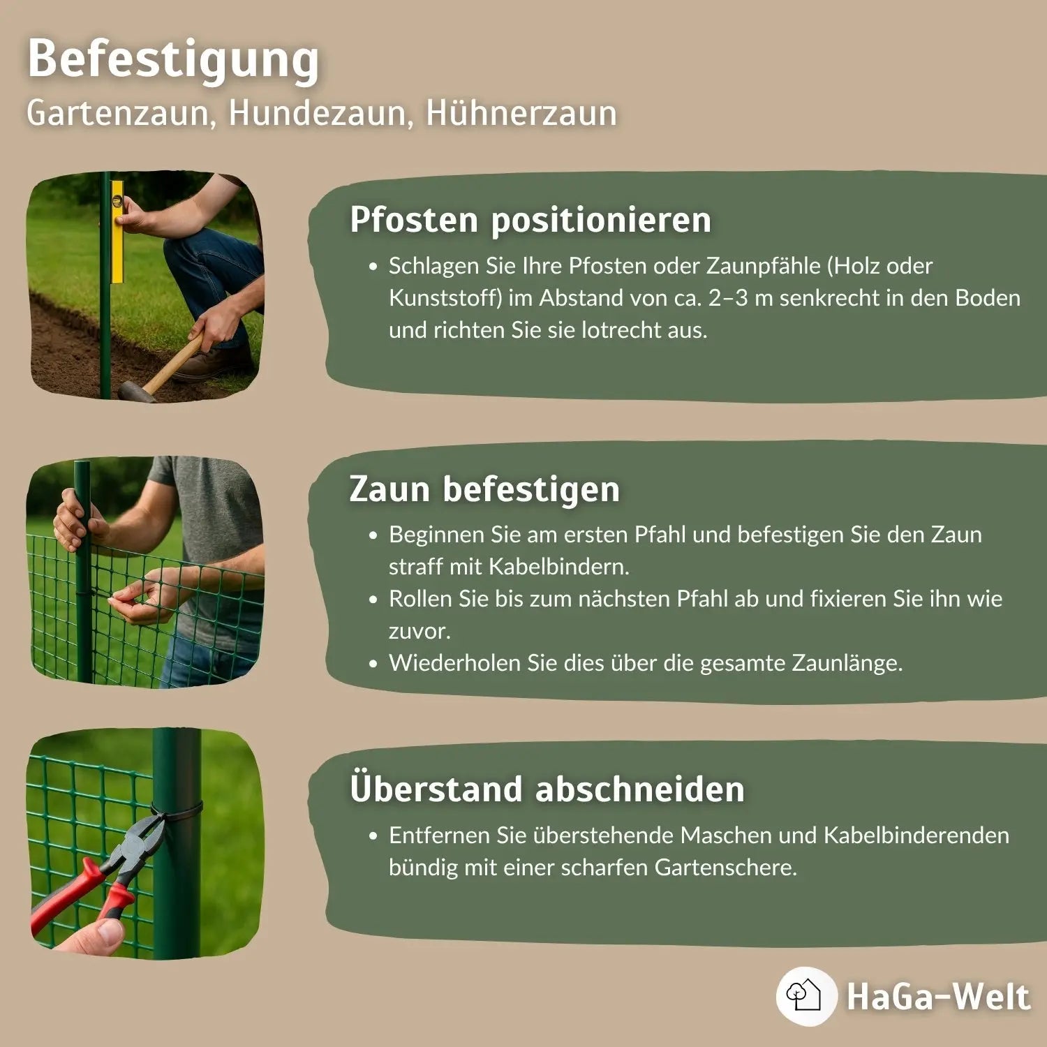 Gartenzaun – vielfältiger Kunststoffzaun für Ihren Garten