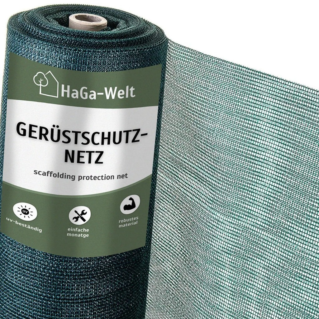 Grünes Gerüstnetz – ideales Schutznetz für Ihr Gerüst