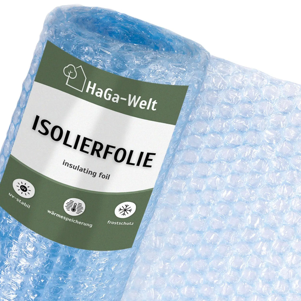 Isolierfolie, 1,5m Breite 3-lagig (Meterware) – effektiver Frostschutz für Gewächshäuser