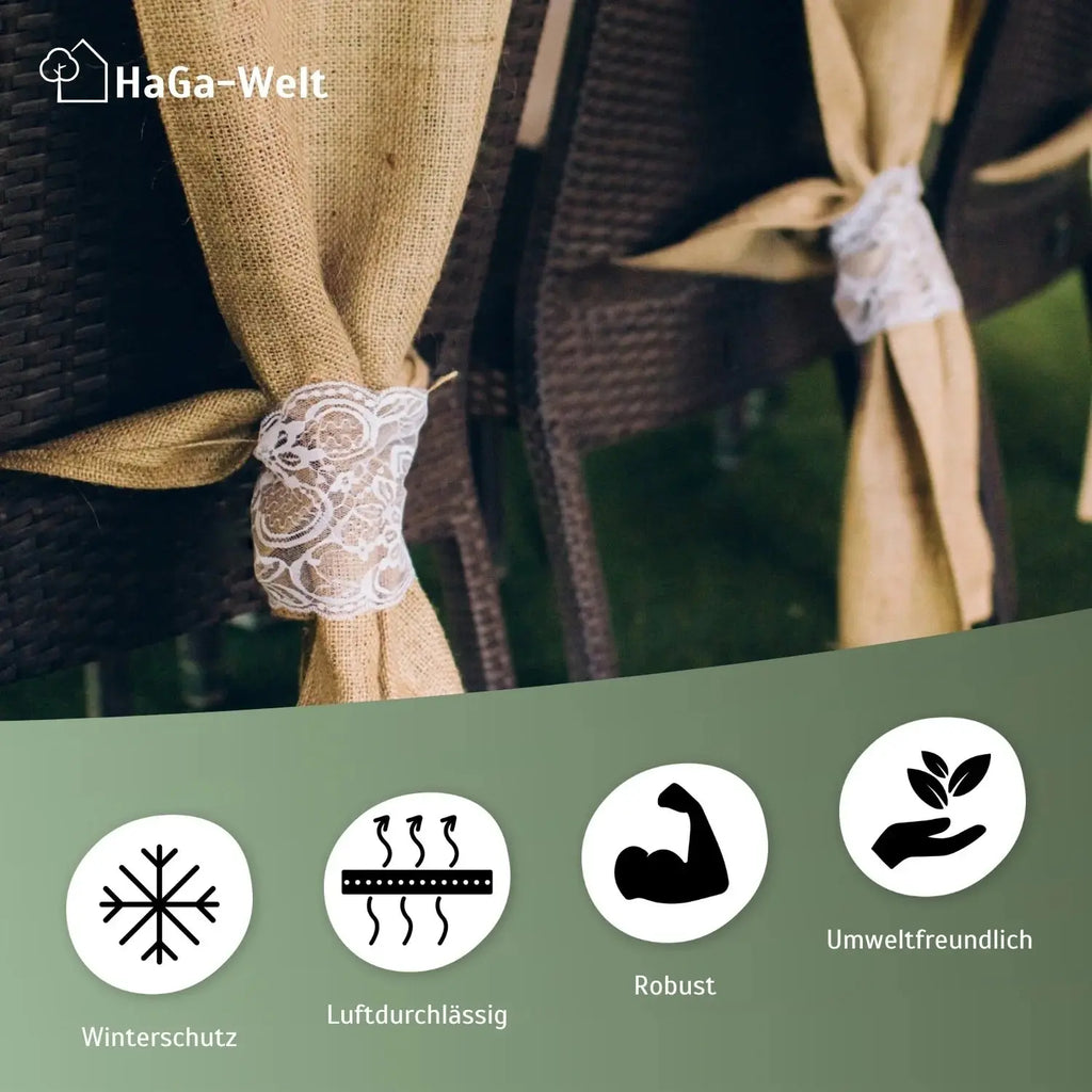 Jutegewebe (Meterware) –vielseitiger und natürlicher Jutestoff für den Winterschutz