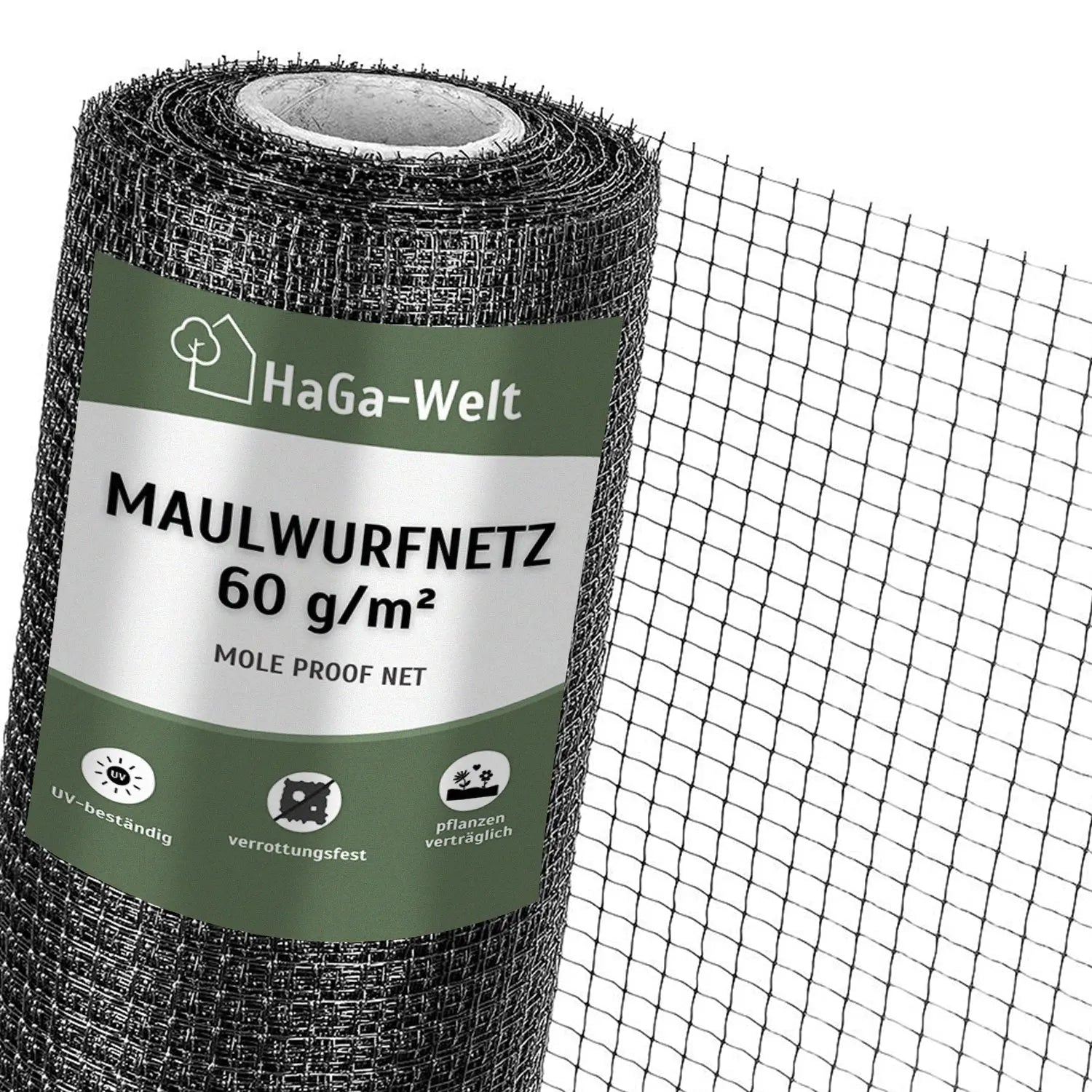 Maulwurfnetz – effektiver Schutz gegen Maulwürfe