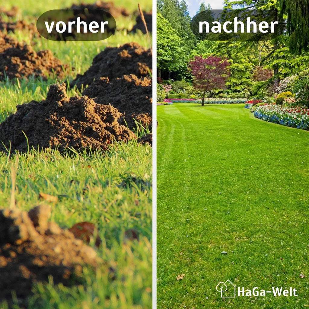 Maulwurfnetz – effektiver Schutz gegen Maulwürfe