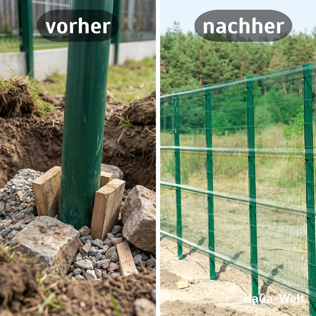 Bodeneinschlaghülse für Kunststoff-Pfähle PET Bodenhülse graphit