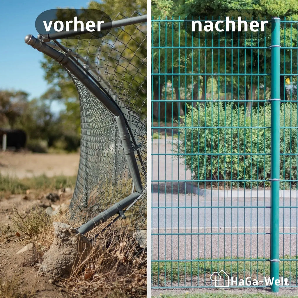 Kunststoffpfahl 3,8cm Stärke aus recyceltem PET Zaunpfahl