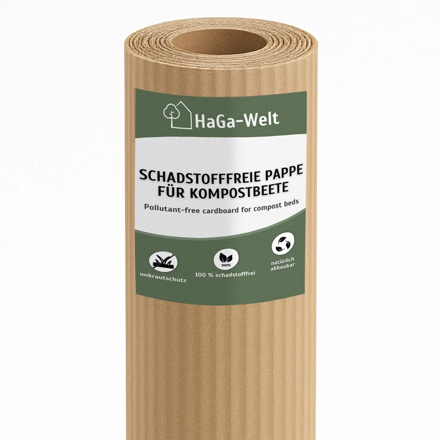 Schadstofffreie Pappe für Kompostbeete – 100 % kompostierbar, kein Unkraut mehr entfernen
