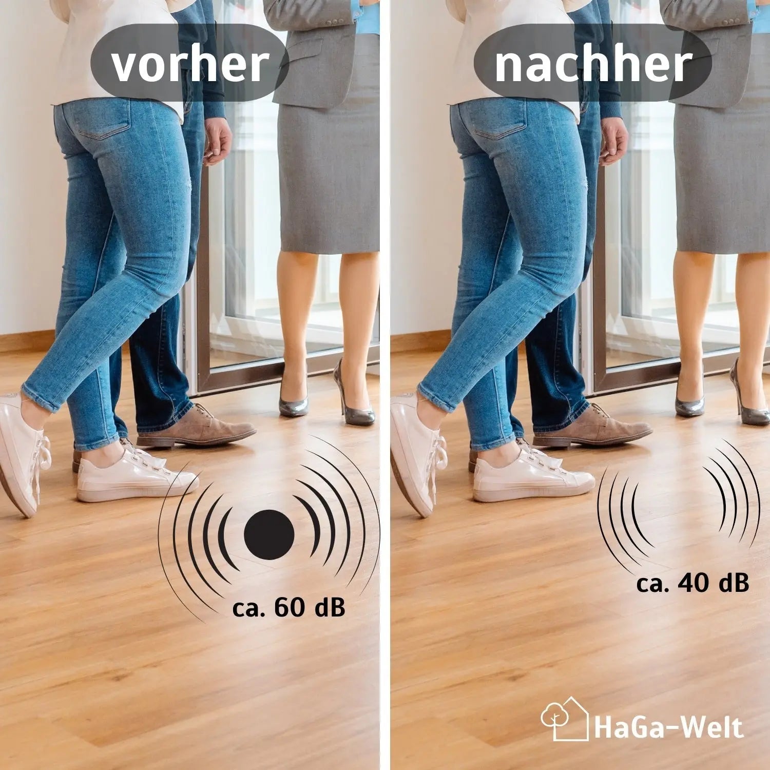 Trittschalldämmung aus PE-Schaum – ideale Dämmung für Fußböden