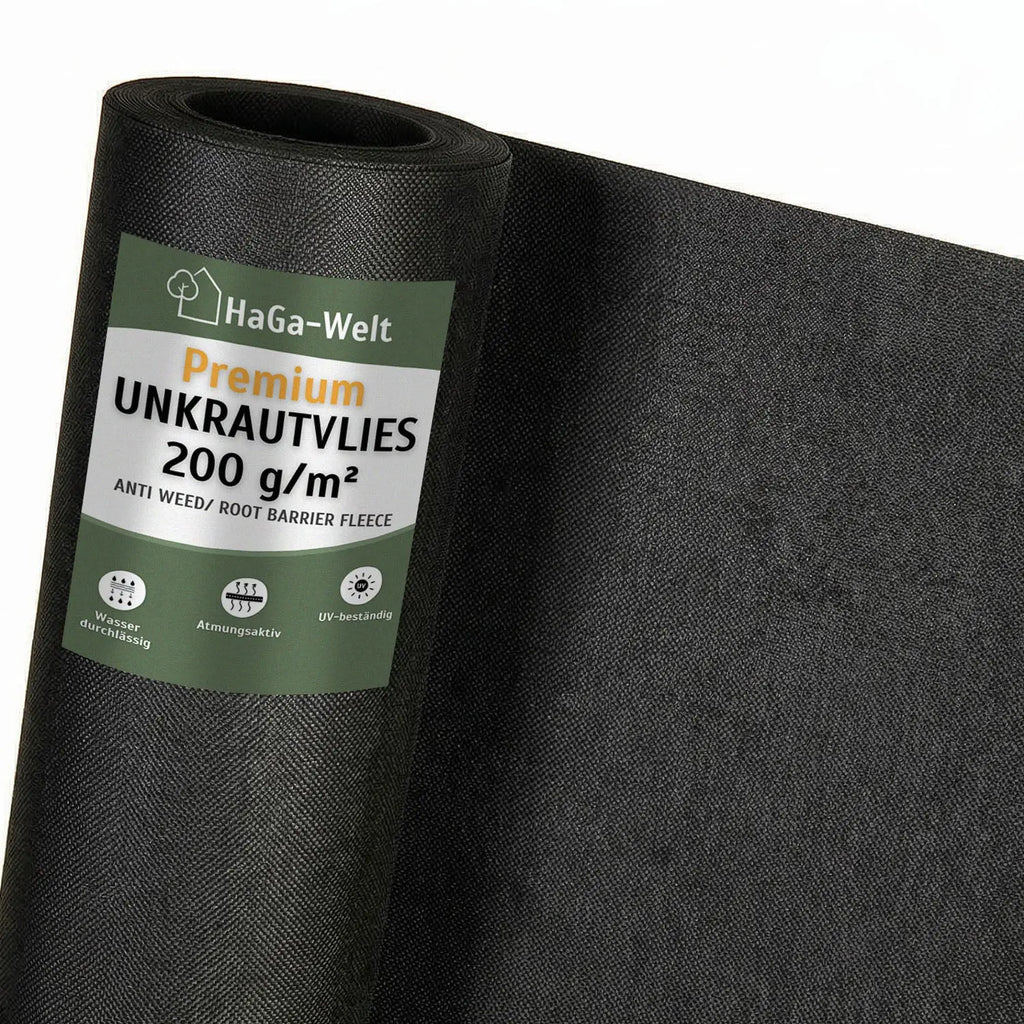 Premium-Unkrautvlies 200g/m² – verabschieden Sie sich von Unkraut im Garten