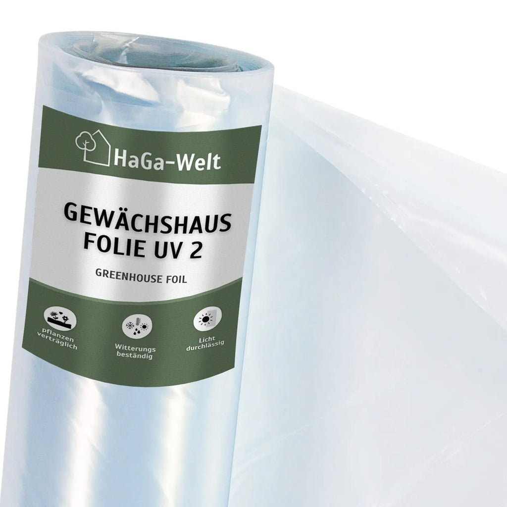 UV2 Gewächshausfolie – geeignet für Folientunnel und Gewächshäuser