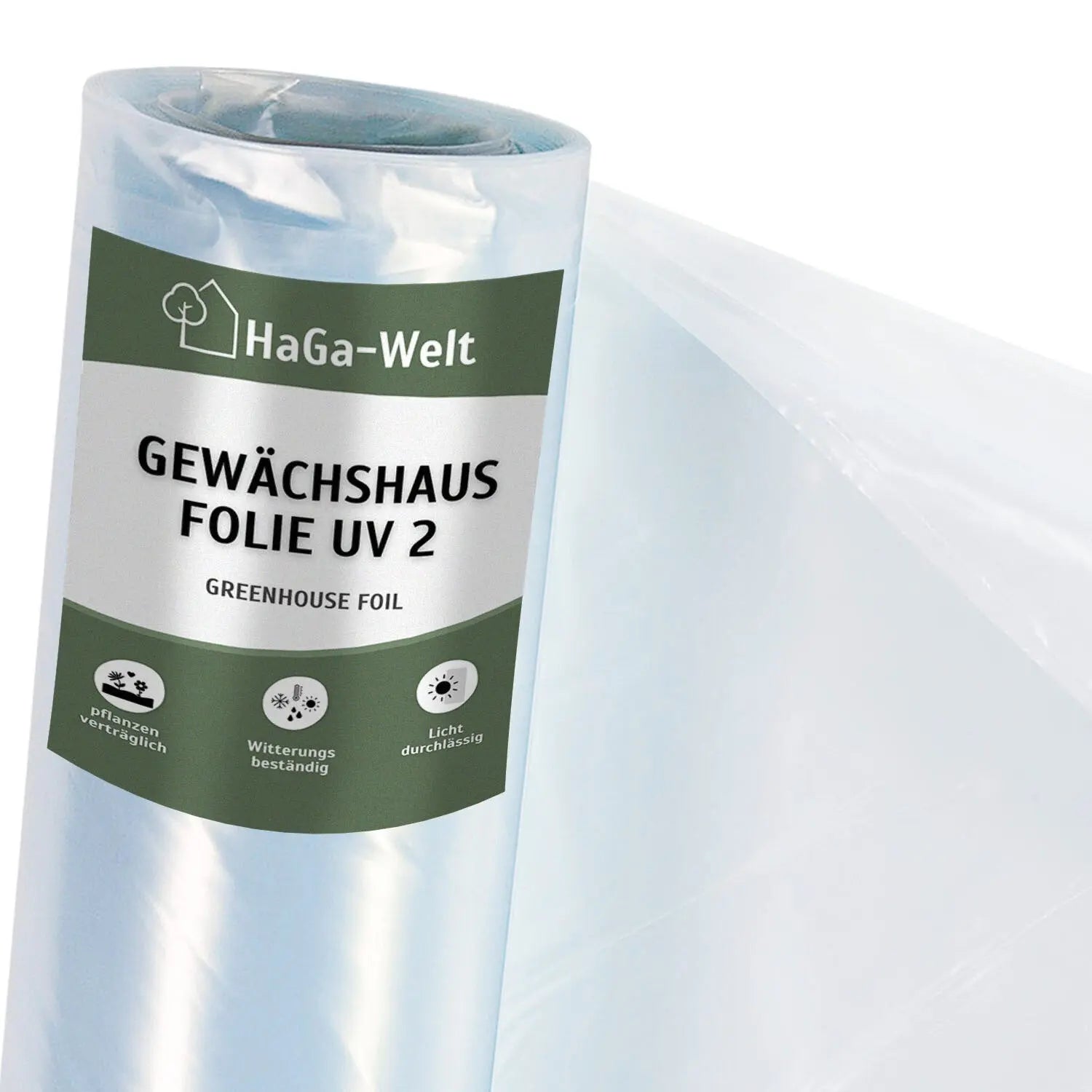 UV2 Gewächshausfolie – geeignet für Folientunnel und Gewächshäuser