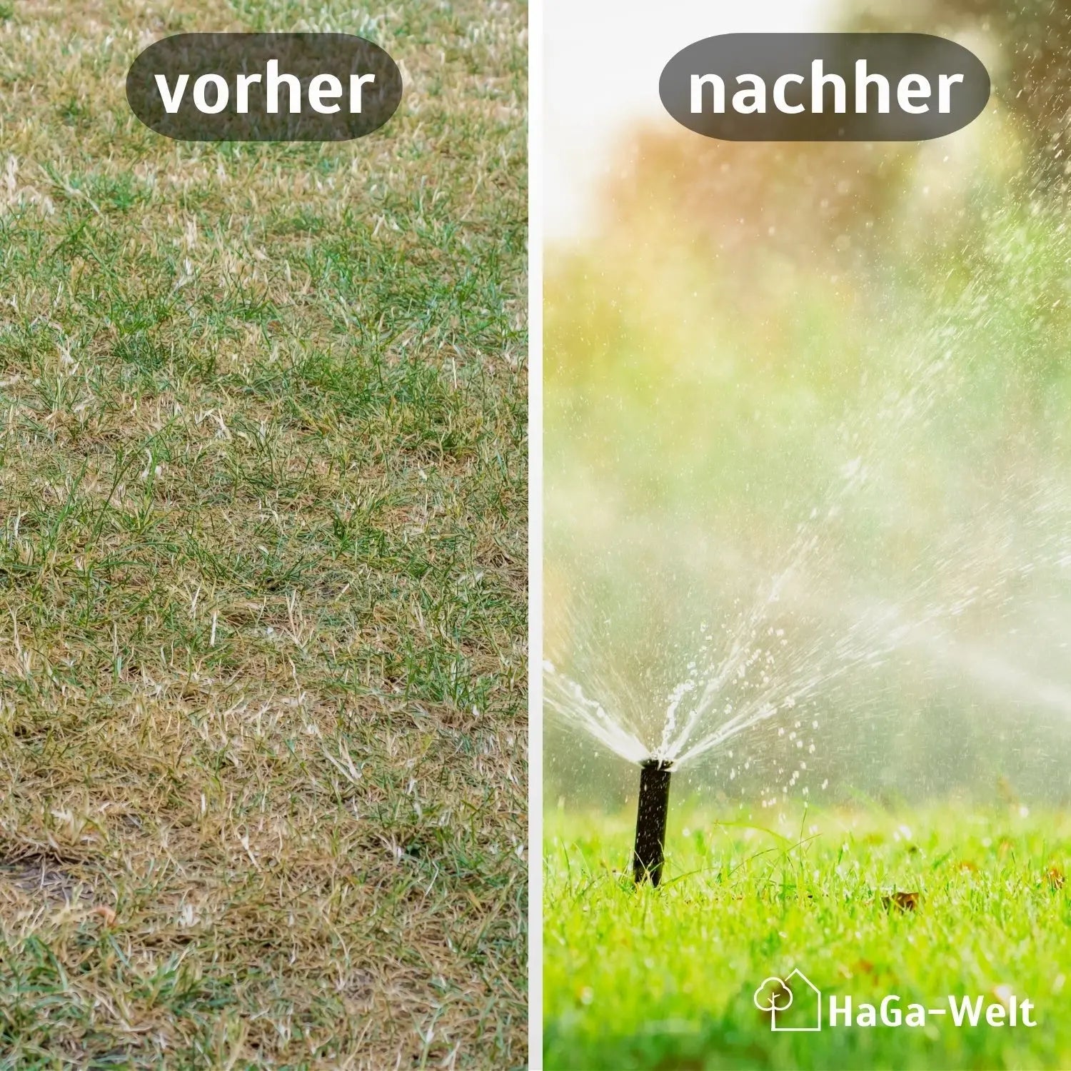 Versenkregner 5004+ Getrieberegner Rasensprenger Bewässerung für Garten