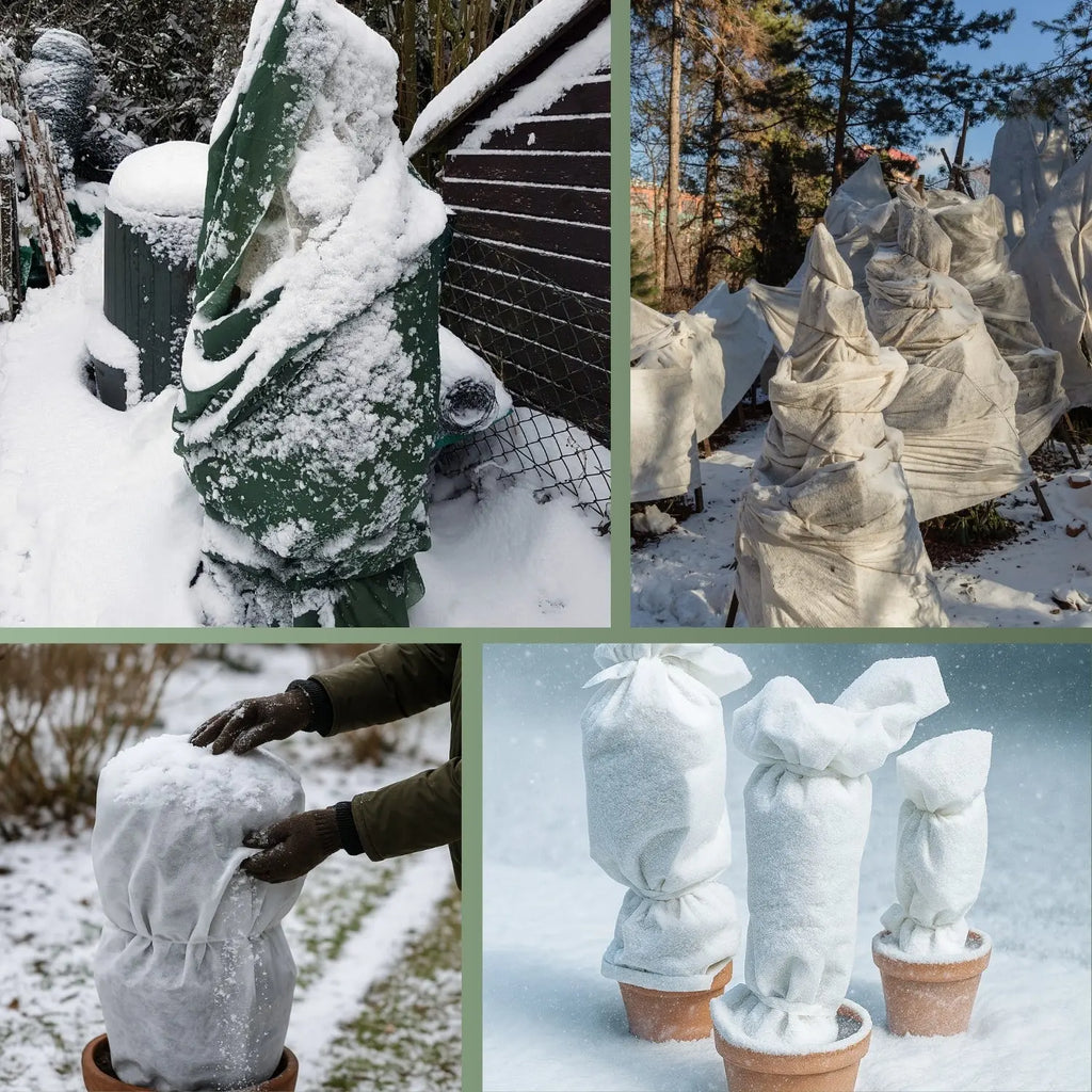 Wintervlies 80g/m² Kälteschutzvlies Pflanzenschutz