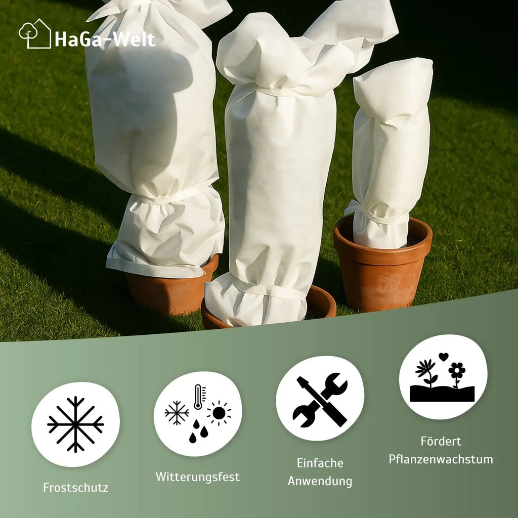 Wintervlies 80g/m² Kälteschutzvlies Pflanzenschutz