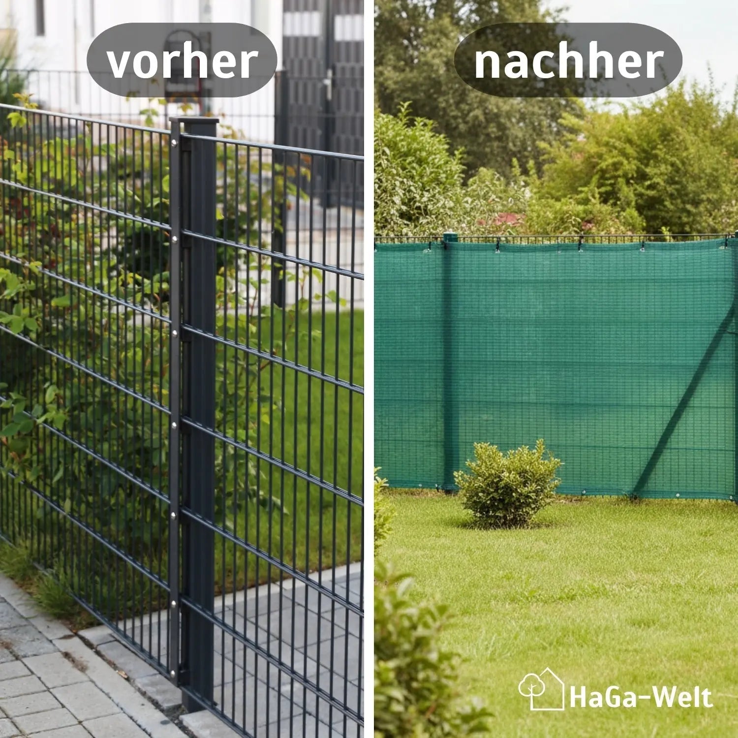 Zaunblende in verschiedenen Farben – Sichtschutz für Garten & Balkon
