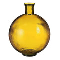 Mica Decorations Firenza Flaschenvase gelb – Gesamtansicht 42 cm