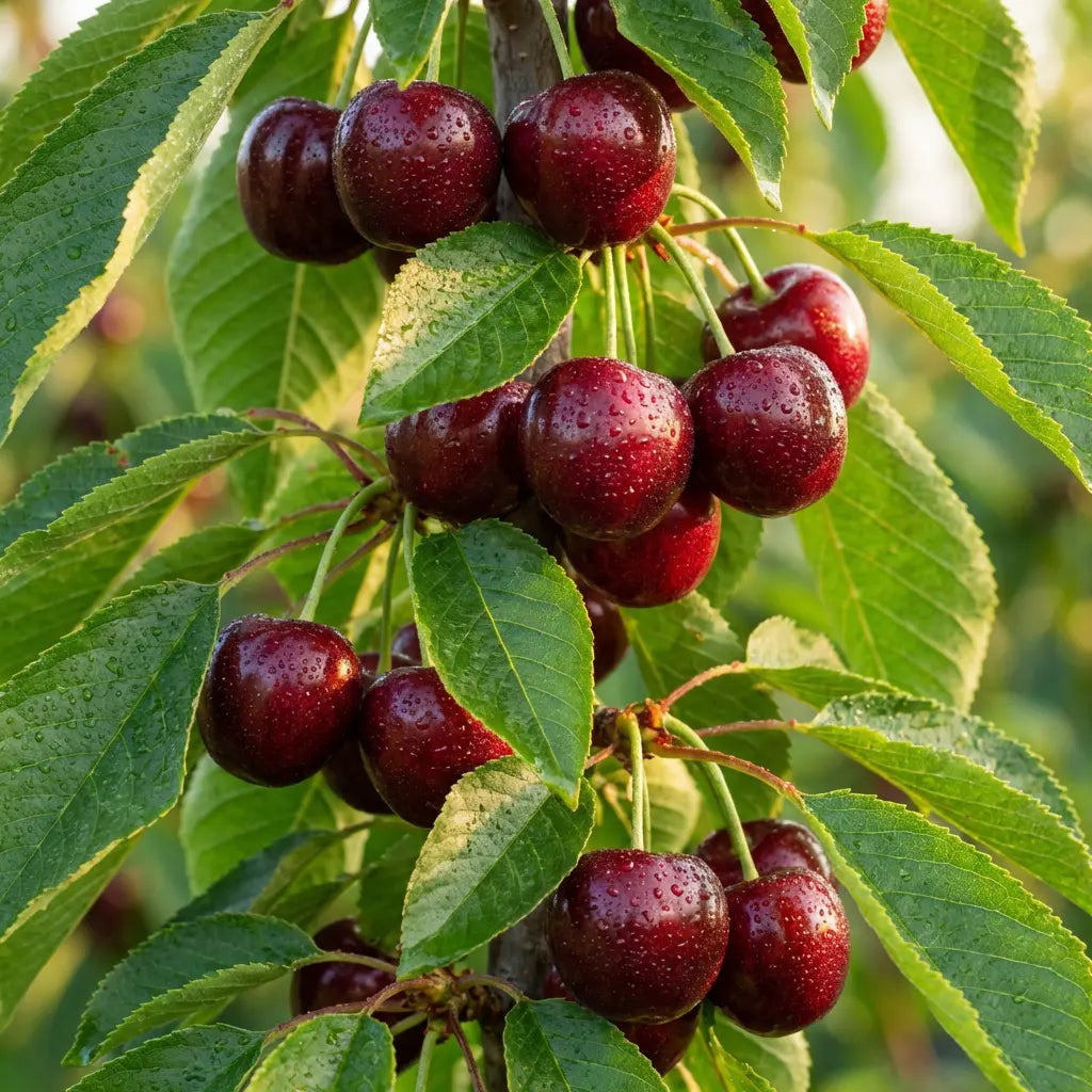 Säulenkirschen 2er Set Sylvia und Viktoria Süßkirschen | 80-120 cm - Pille Gartenwelt