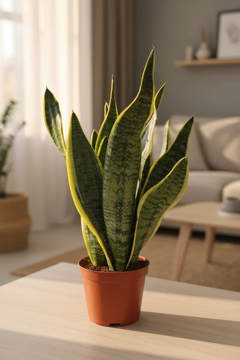 Sansevieria Futura Superba Ø14 cm – pflegeleichte Zimmerpflanze, ca. 40 cm  – Pille Gartenwelt