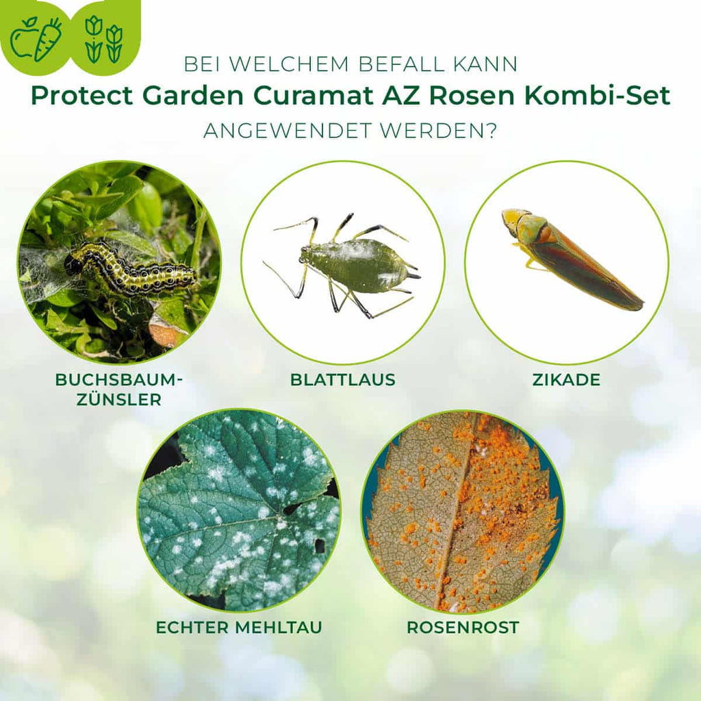 Protect Garden Rosen Kombi-Set Rundumschutz für Rosen und Zierpflanzen 130 ml
